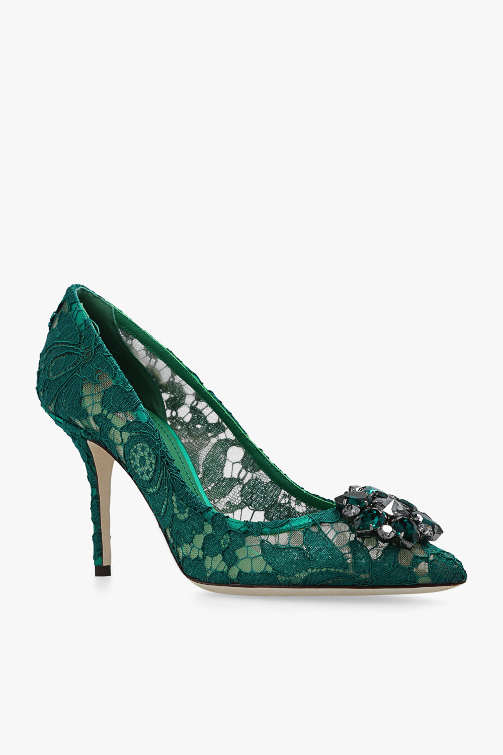 Green dolce discount and gabbana shoes